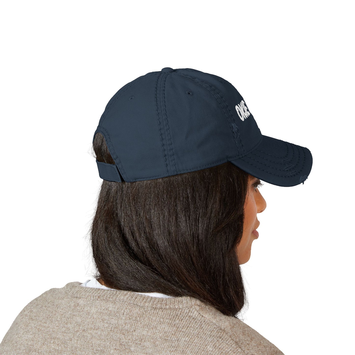 Okie Dokey! Distressed Dad Hat (Embroidery)