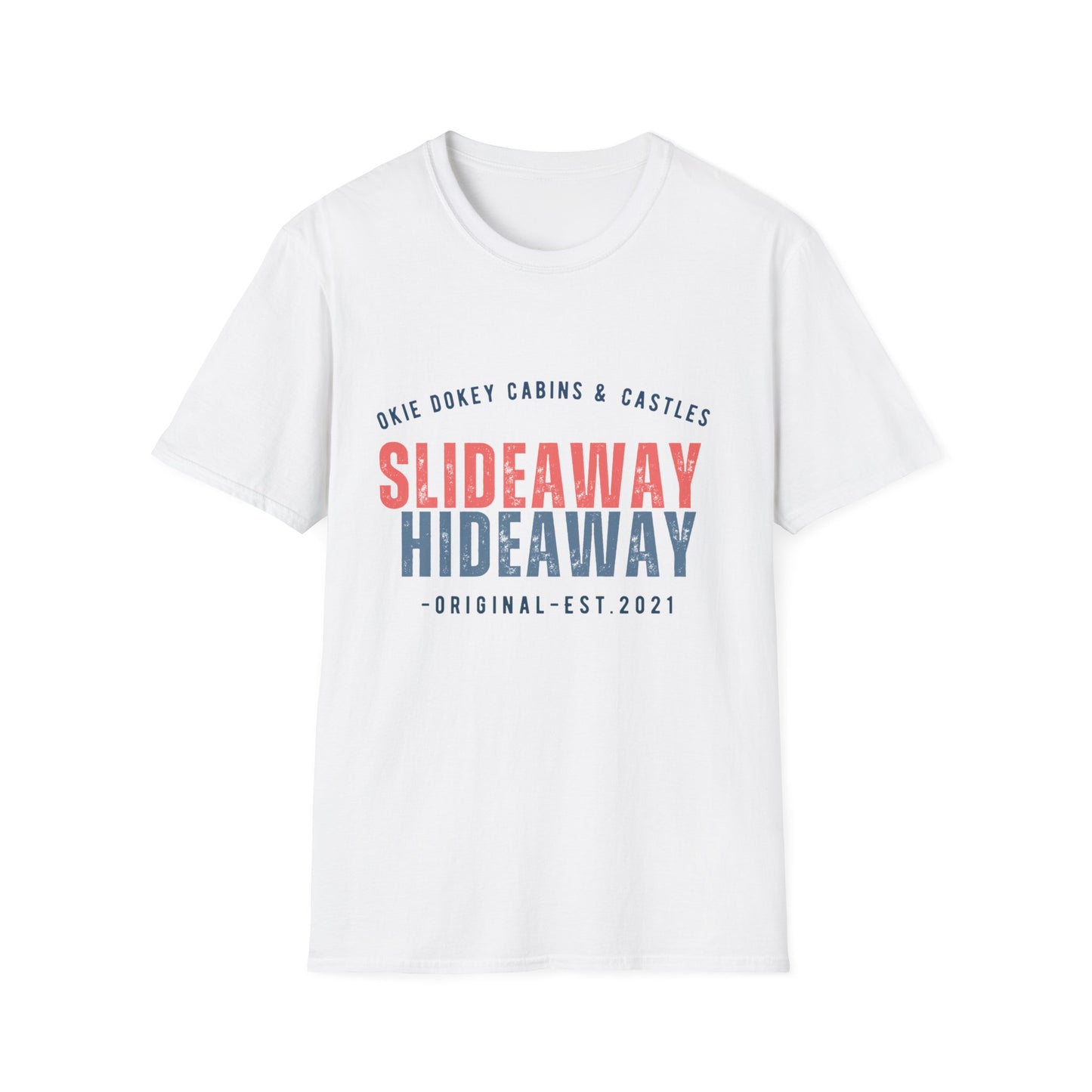 π²  Slideaway Adventure Tee β Okie Dokey Cabins Classic