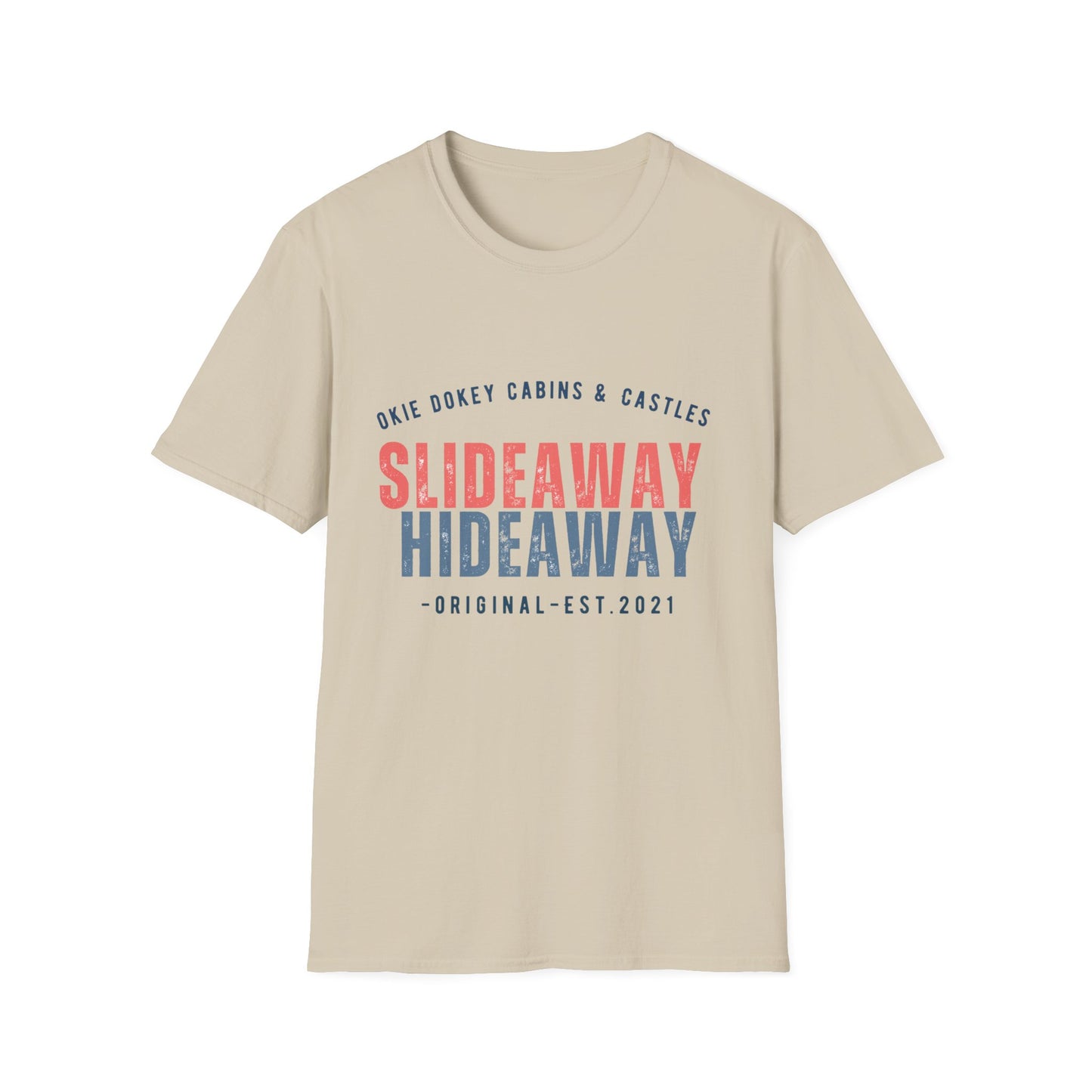π²  Slideaway Adventure Tee β Okie Dokey Cabins Classic