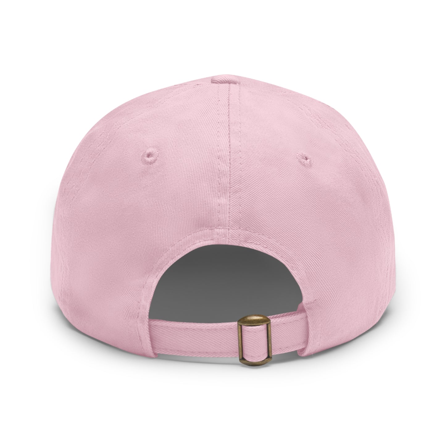 🎀 Okie Dokey Patch Logo Cap – Pink & Grey Edition