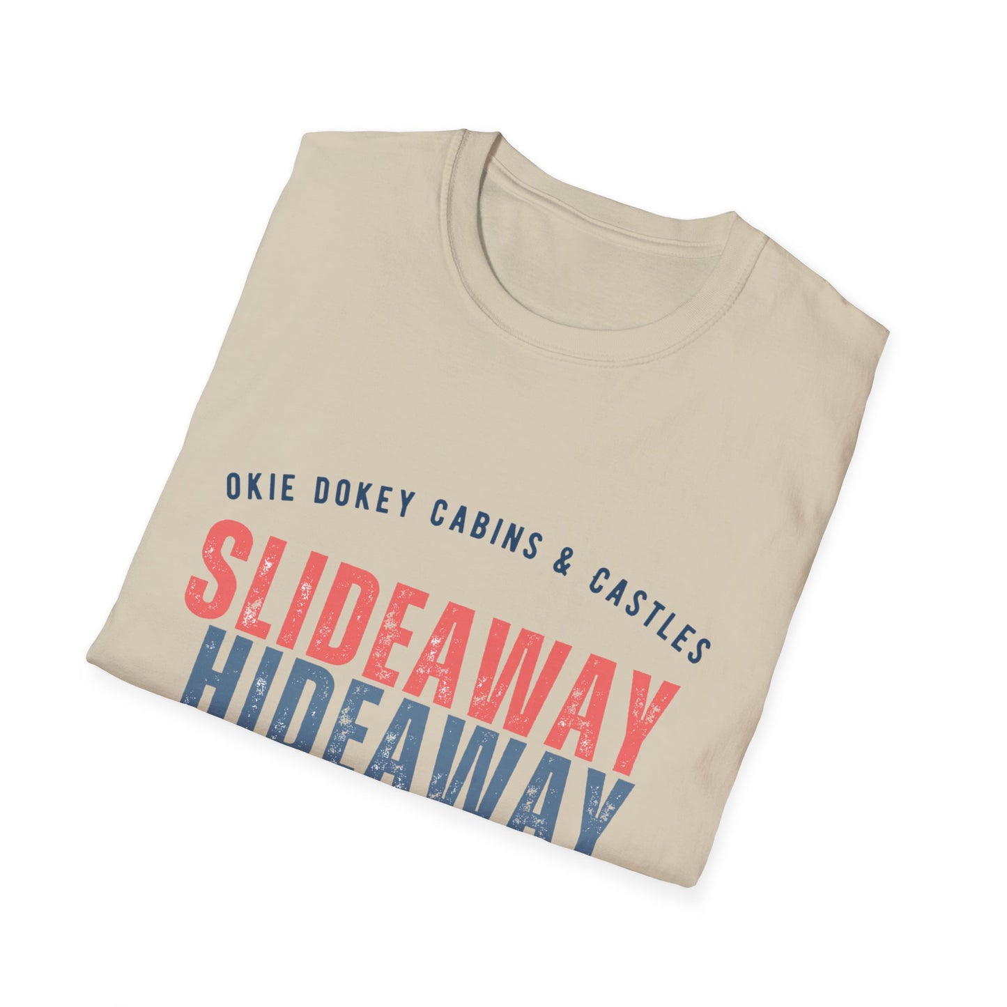 π²  Slideaway Adventure Tee β Okie Dokey Cabins Classic