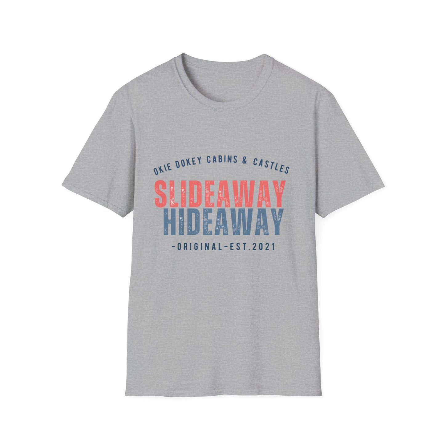 π²  Slideaway Adventure Tee β Okie Dokey Cabins Classic