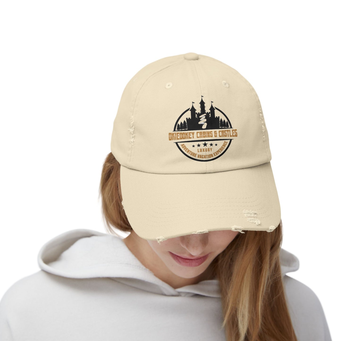 🌲Trailblazer Distressed Cap for Adventure Lovers