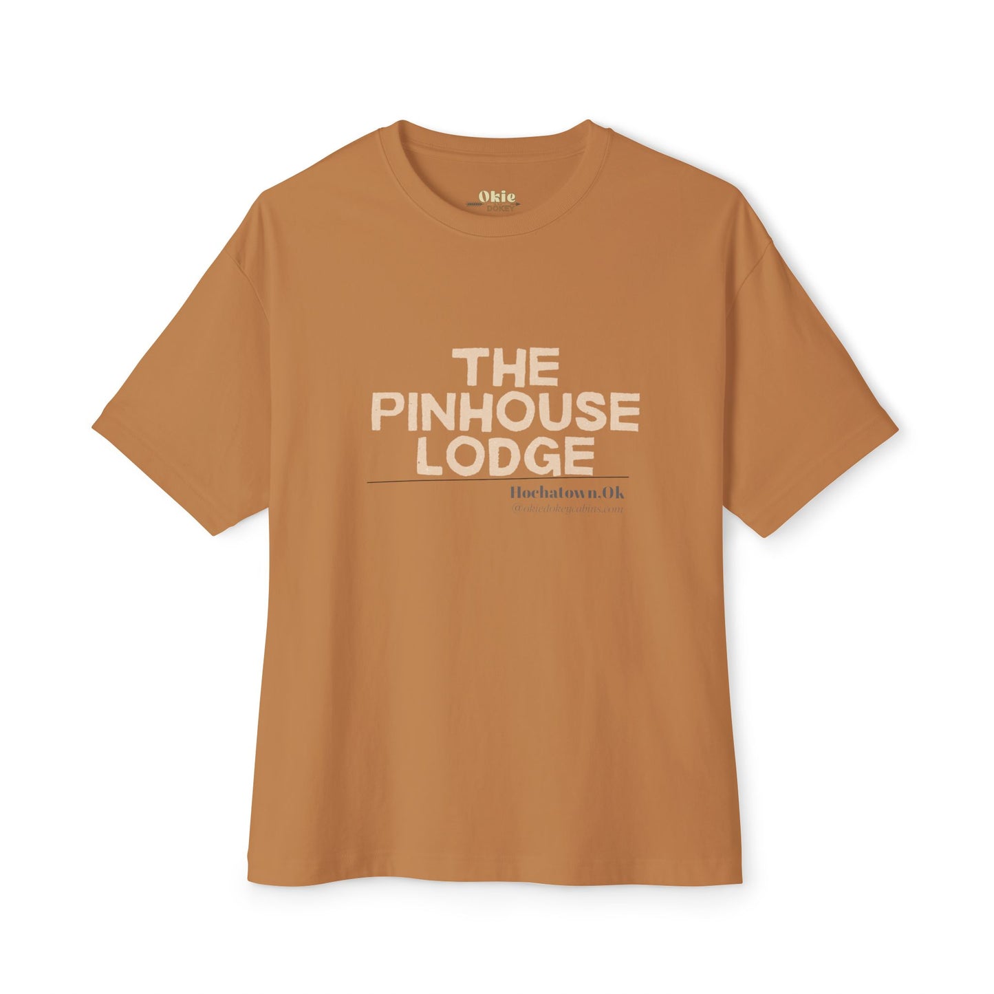 🏡 The Pinhouse Lodge Boxy Tee – Where Comfort Meets Memory