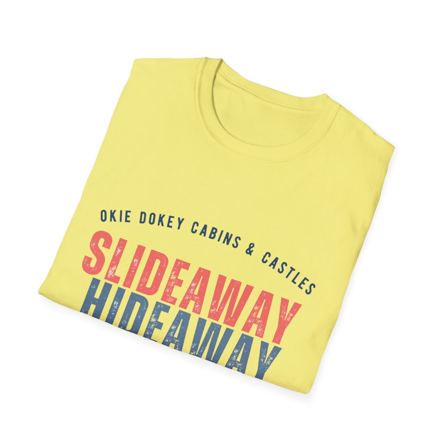 🌲  Slideaway Adventure Tee – Okie Dokey Cabins Classic
