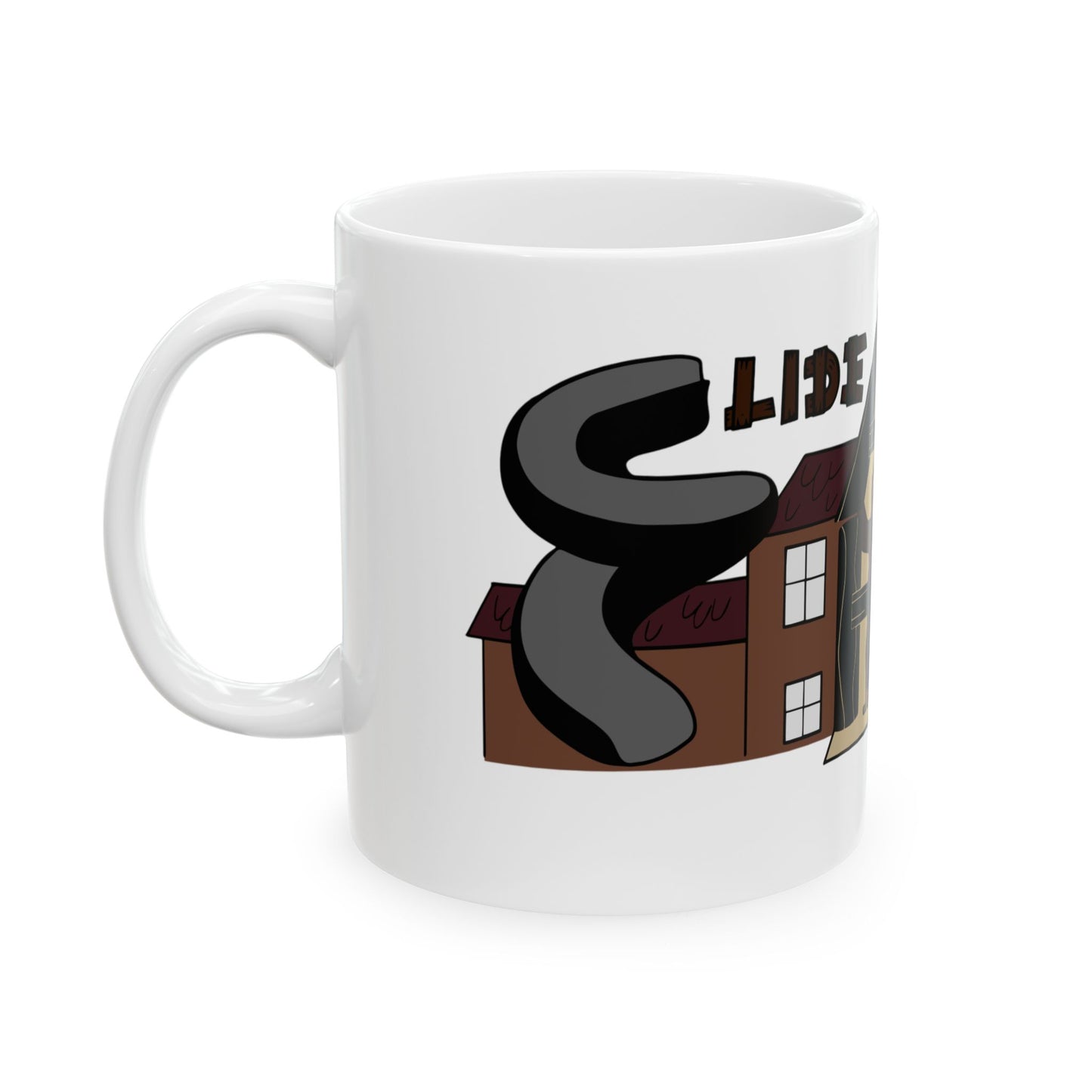 🛝 Slideaway Hideaway Cabin Mug – Sip, Smile, Repeat