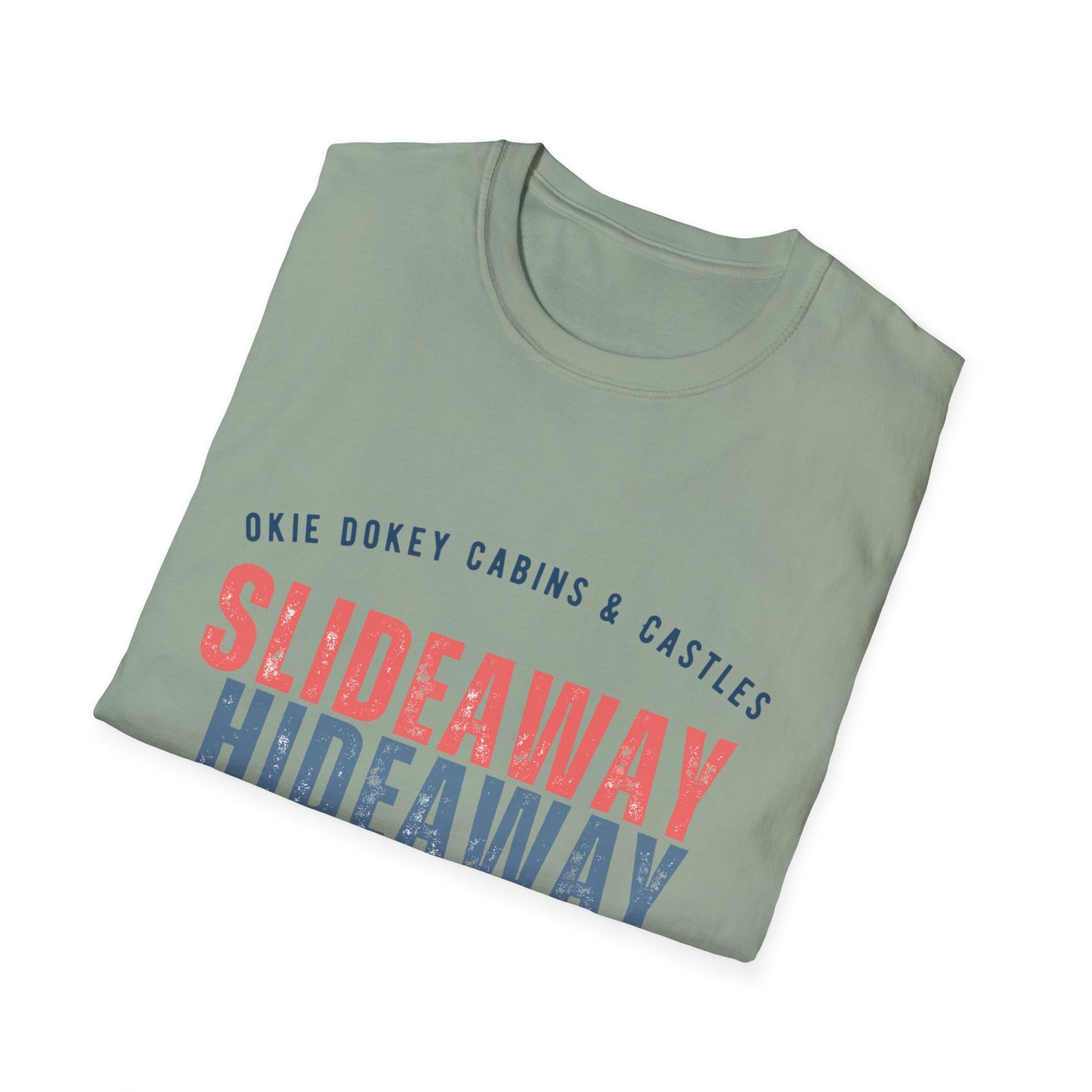 🌲  Slideaway Adventure Tee – Okie Dokey Cabins Classic