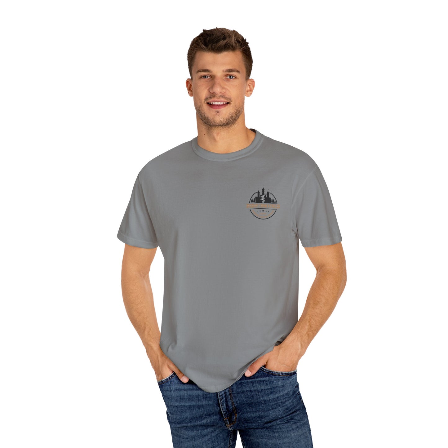 Uncommon Stays Tee – Okie Dokey Cabin Adventure Tee