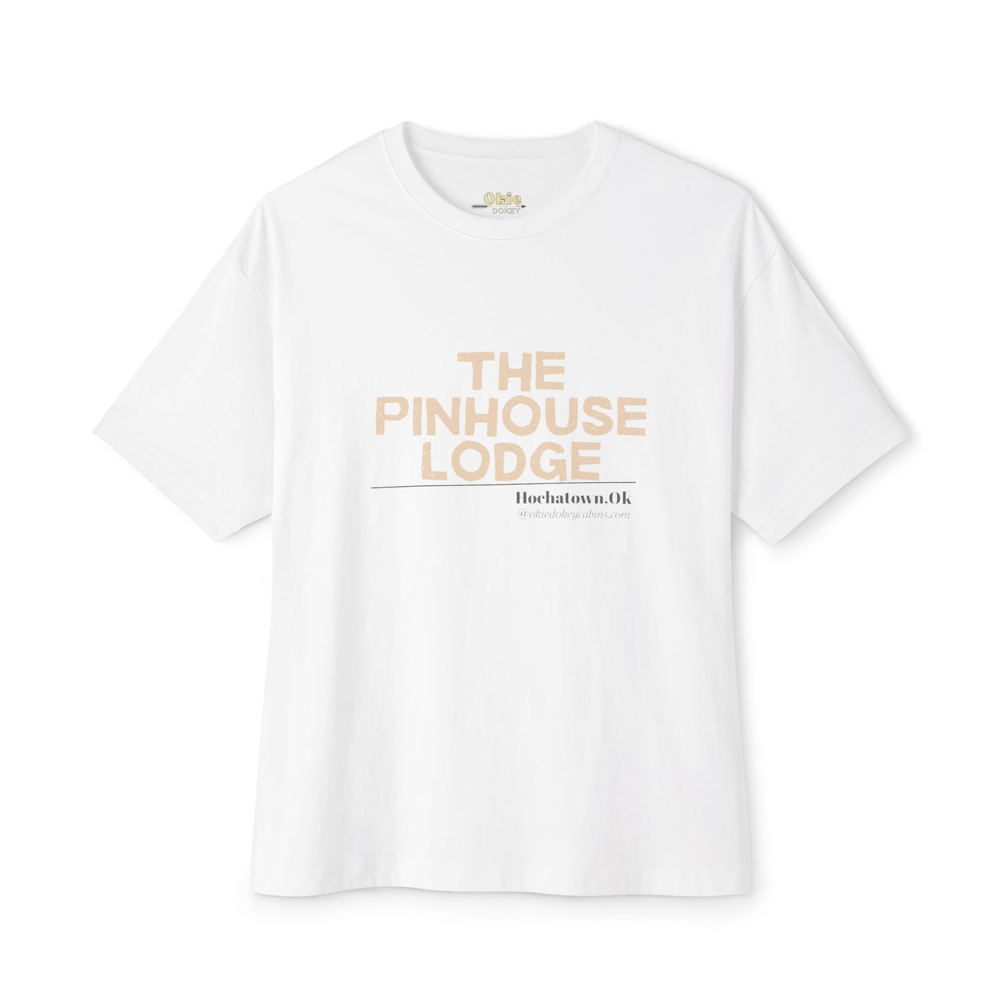 🏡 The Pinhouse Lodge Boxy Tee – Where Comfort Meets Memory