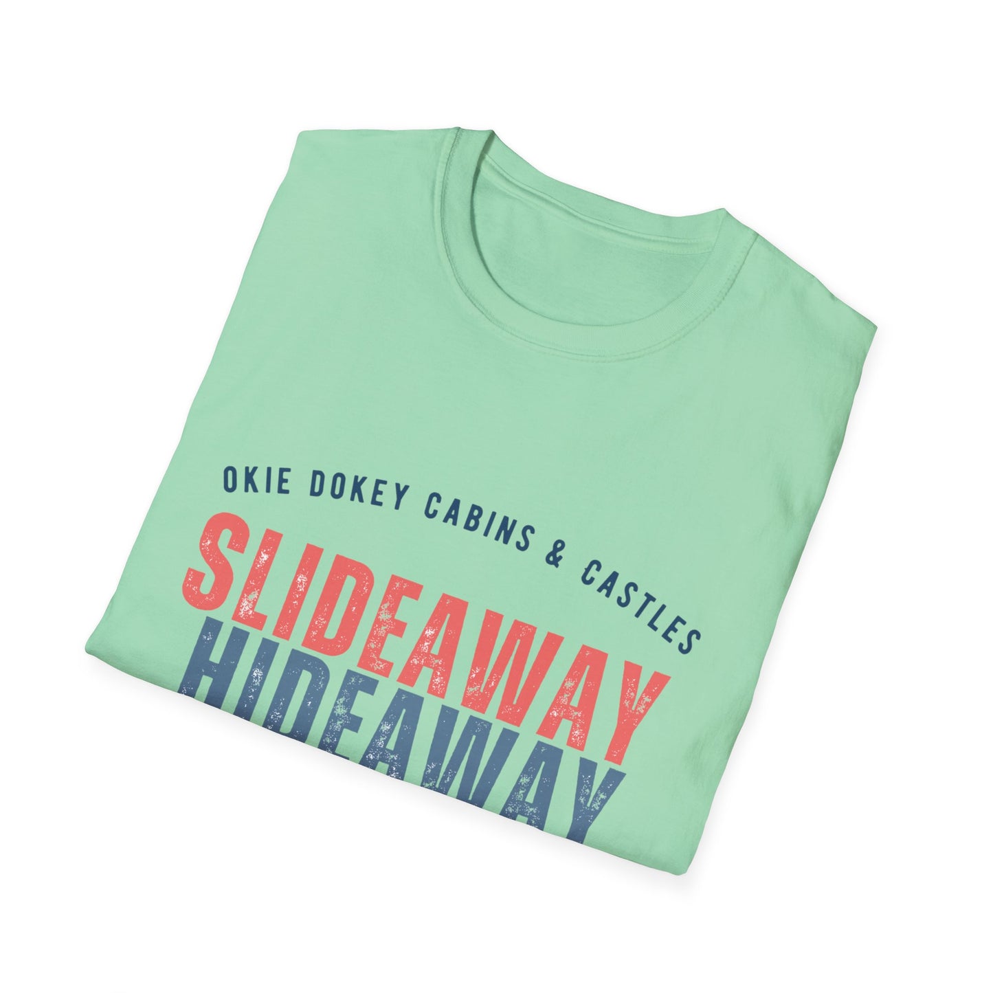 🌲  Slideaway Adventure Tee – Okie Dokey Cabins Classic