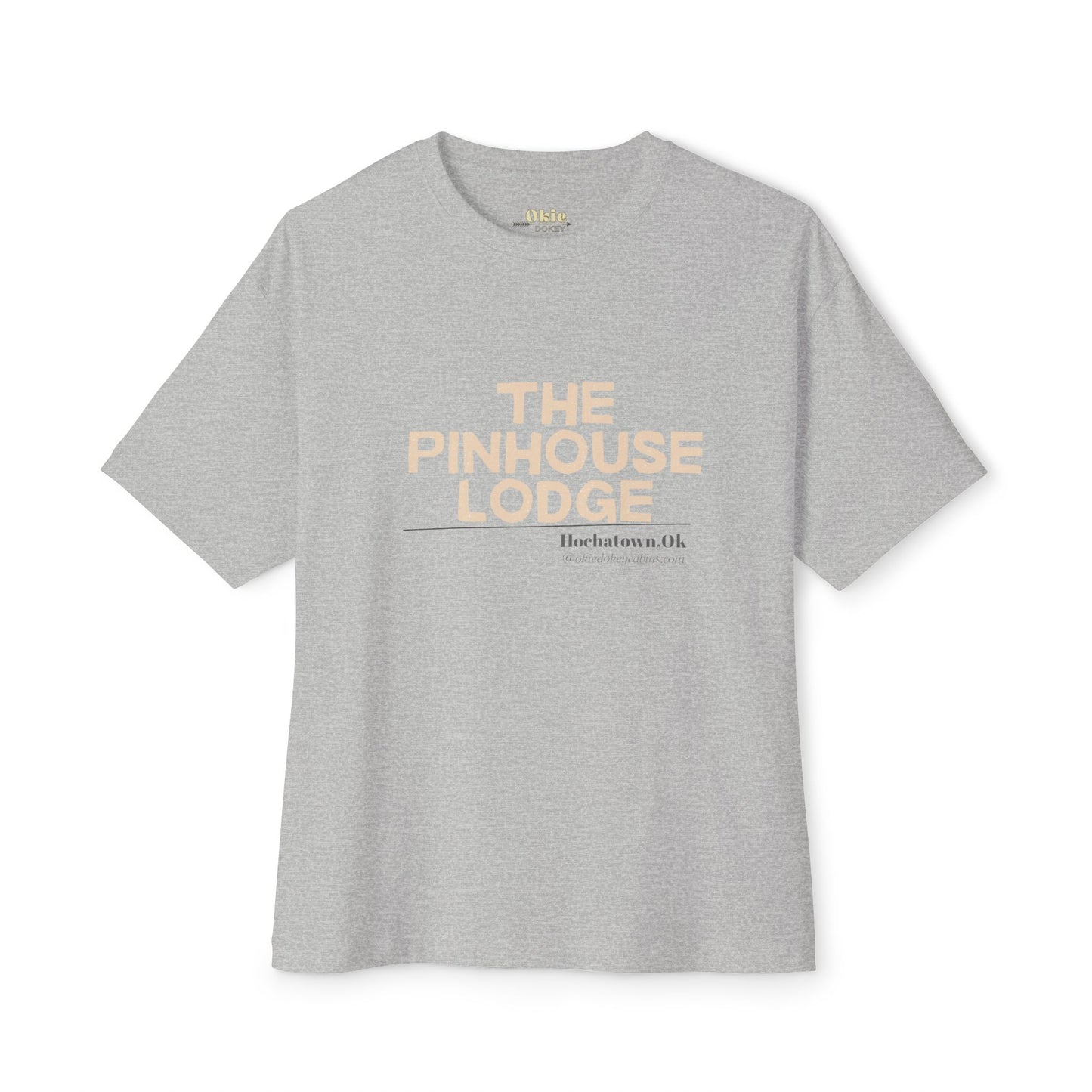 🏡 The Pinhouse Lodge Boxy Tee – Where Comfort Meets Memory
